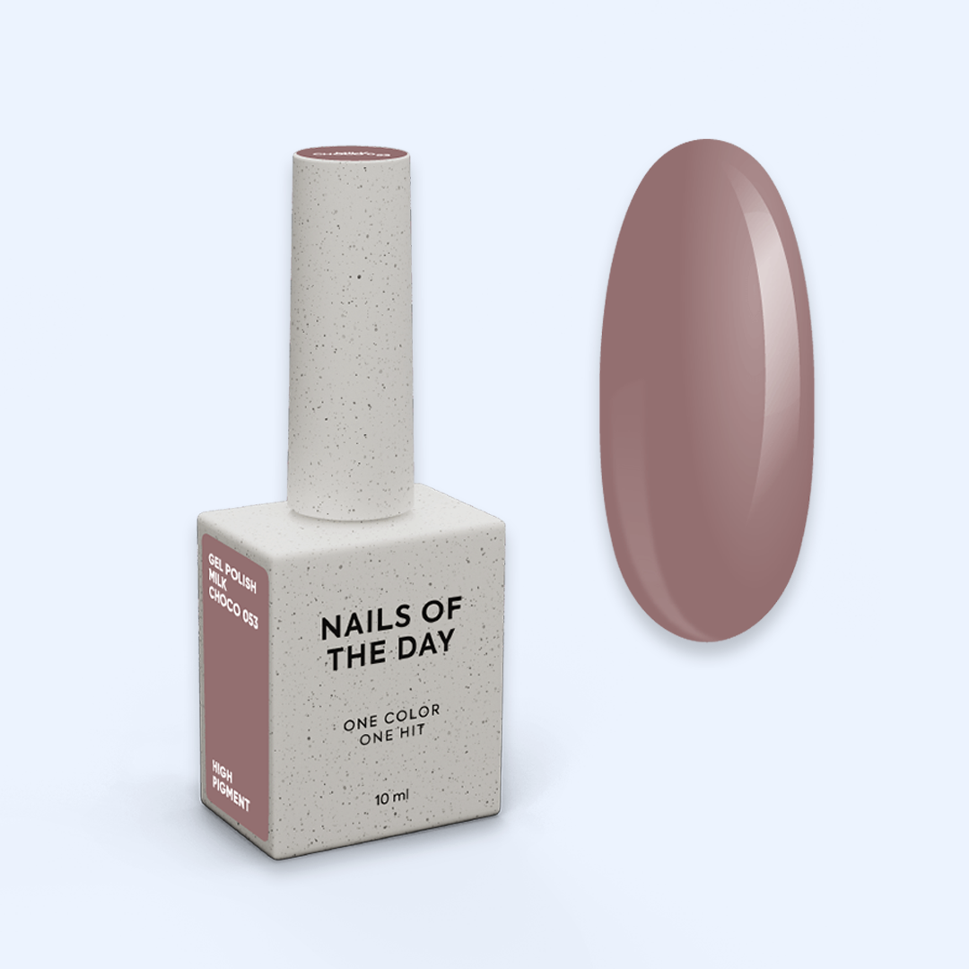 Verniz Gel Milk choco nº053 - NailsOfTheDay