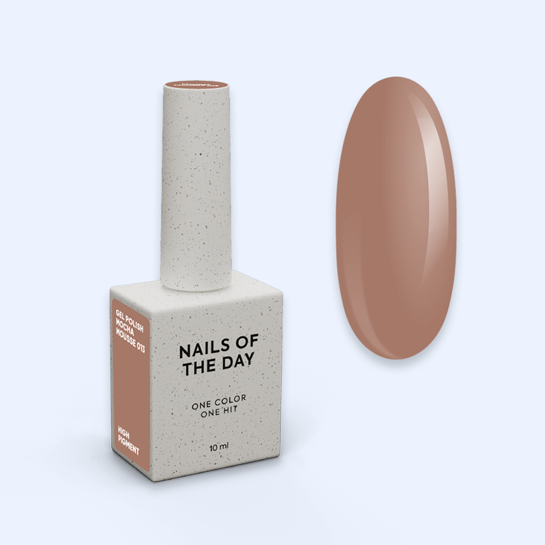 Verniz Gel Mocha Mousse nº013 - NailsOfTheDay