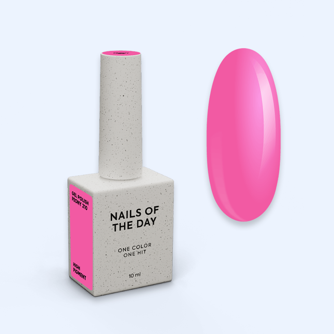 Verniz Gel Peony nº210 - NailsOfTheDay