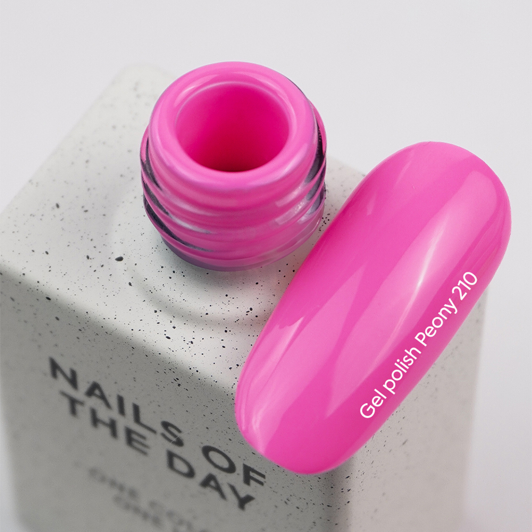 Verniz Gel Peony nº210 - NailsOfTheDay