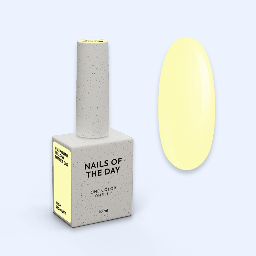 Verniz Gel Yellow butter nº089 - NailsOfTheDay