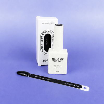 Verniz Gel Black nº33 - NailsOfTheDay