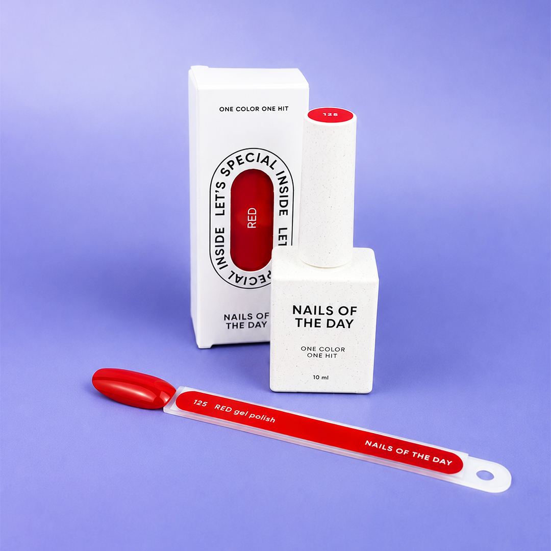 Verniz Gel Red nº125 - NailsOfTheDay