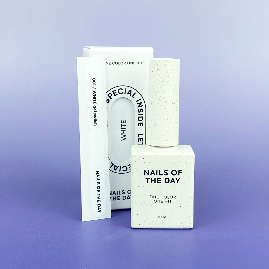 Verniz Gel White nº001 - NailsOfTheDay