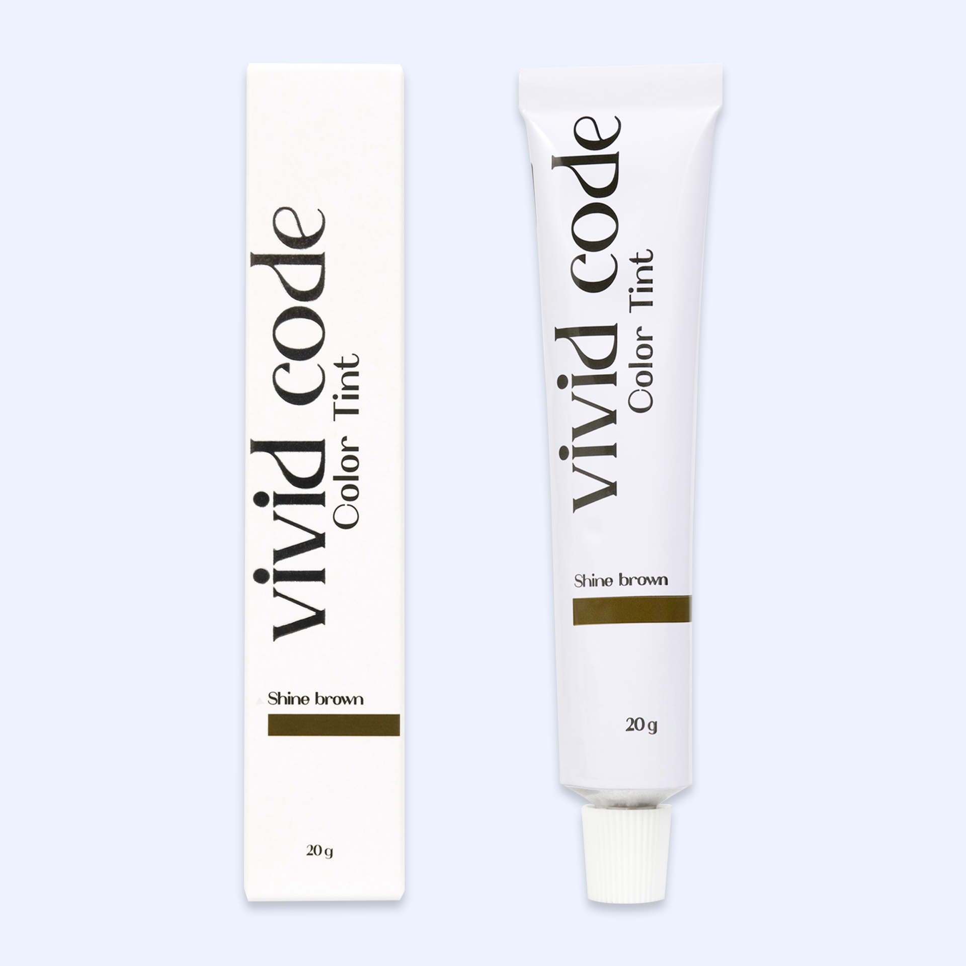 Tinta Vivid Code Shine Brown 20g
