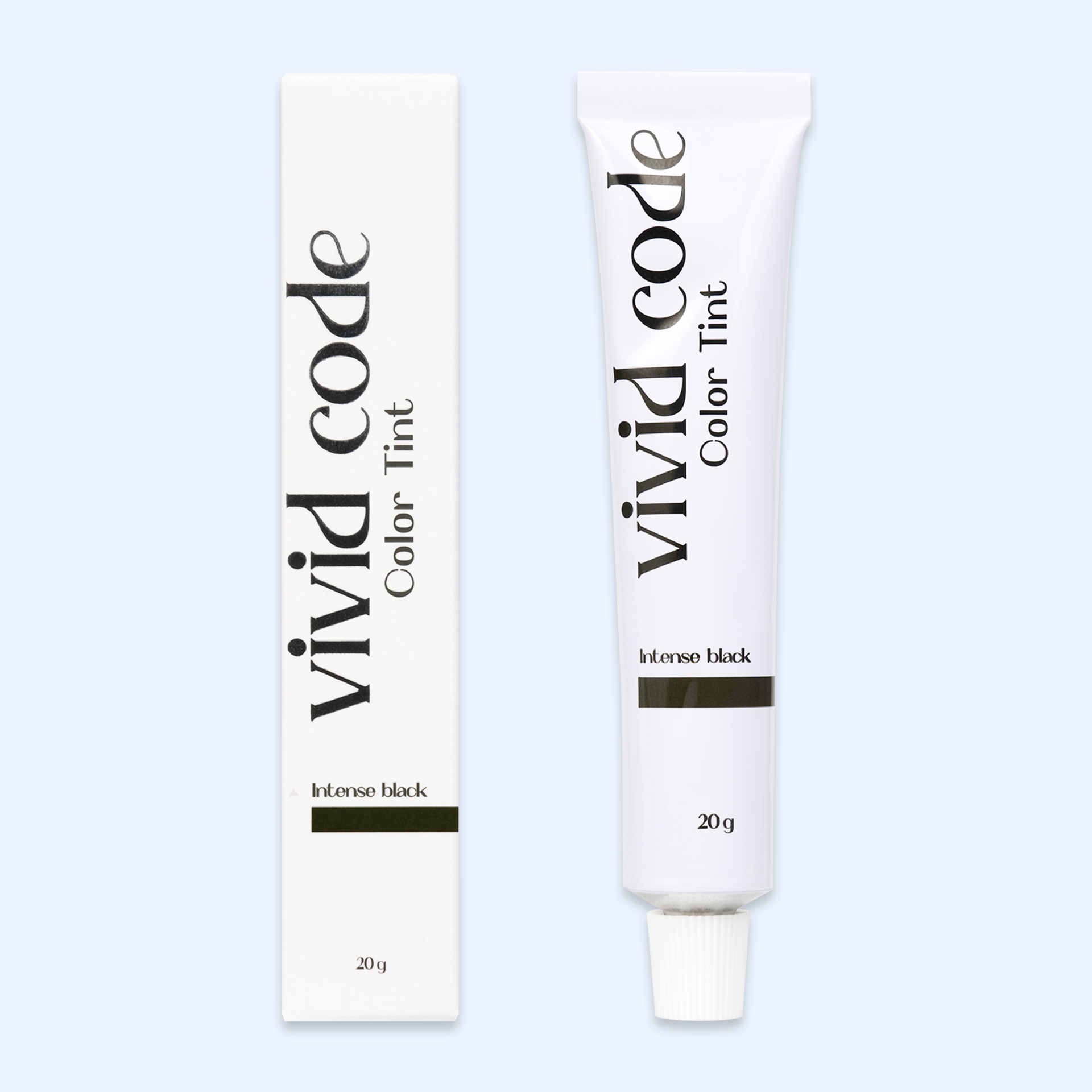 Tinta Vivid Code Intense Black 20g