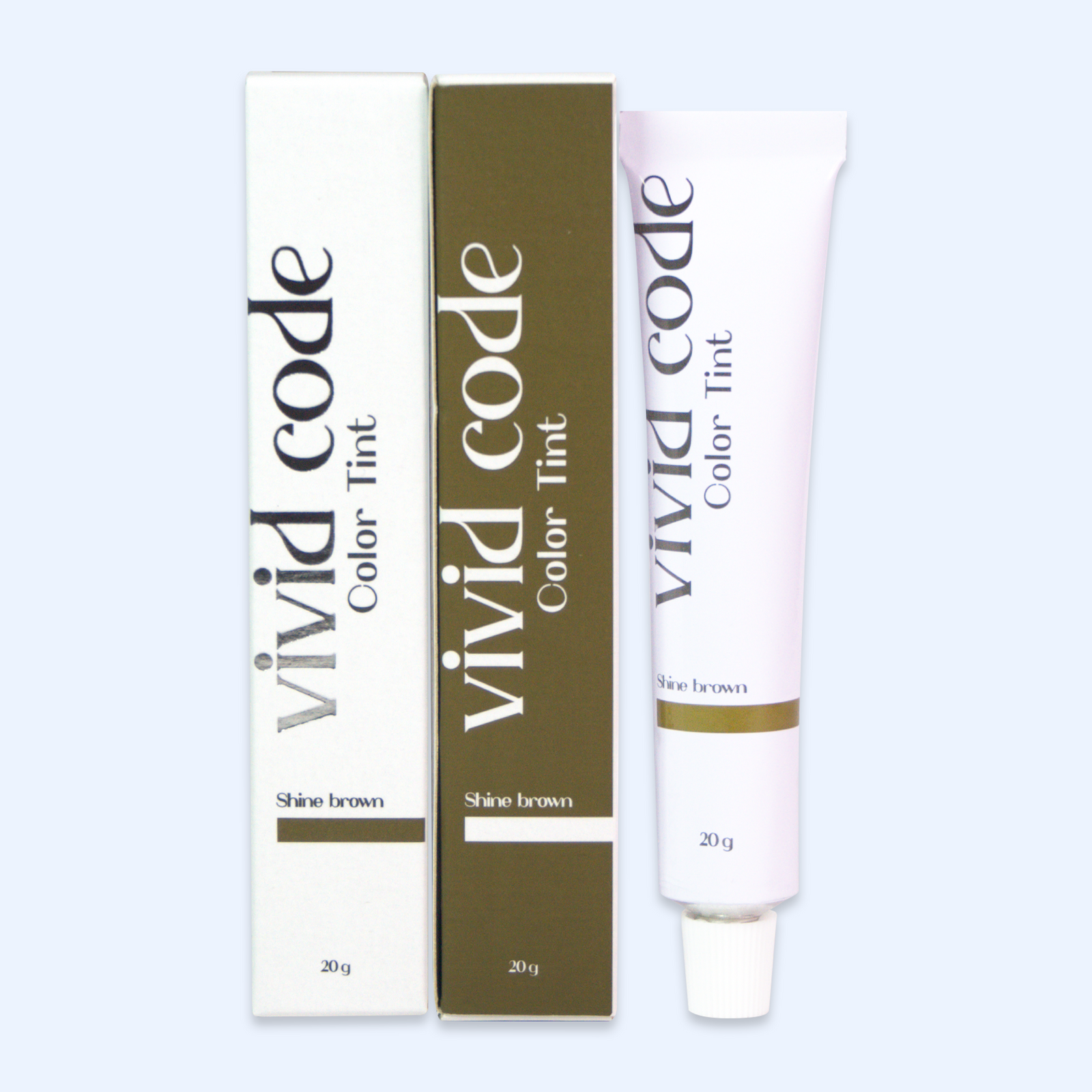 Tinta Vivid Code Shine Brown 20g