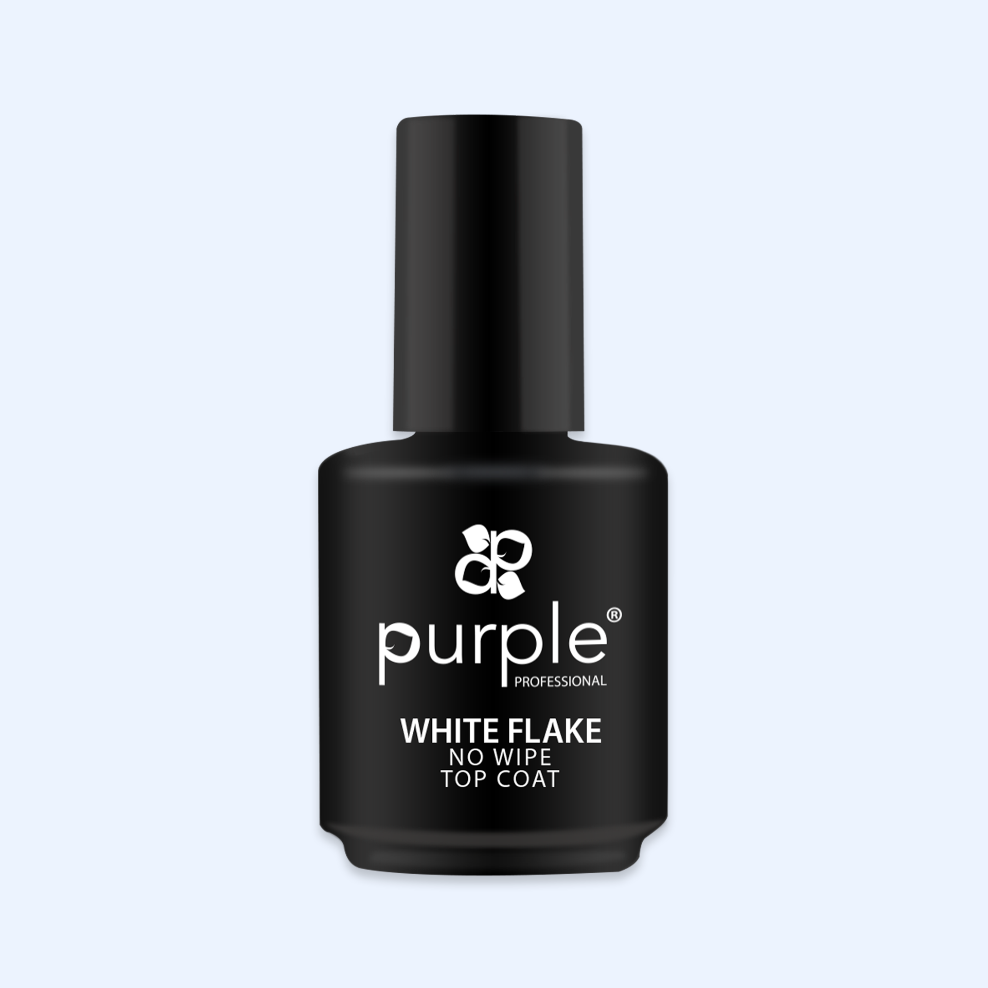 White Flake - Top Coat No Wipe Purple