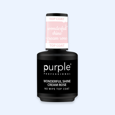 Wonderful Shine Cream Rose - Top Coat No Wipe Purple