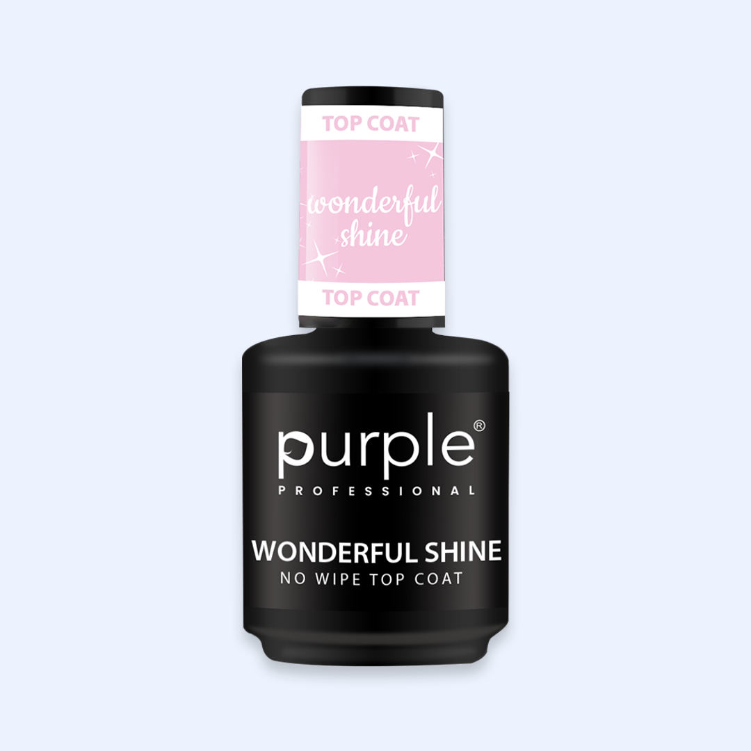Wonderful Shine - Top Coat No Wipe Purple