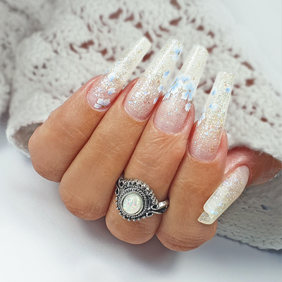 Acrygel Combi Blue Extreme Glitter - Purple