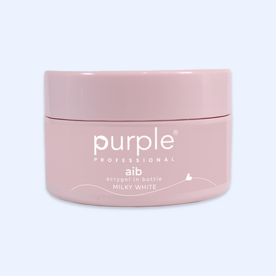 AIB - Acrygel in a Bottle Milky White - Purple