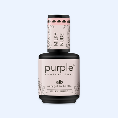 AIB - Acrygel in a Bottle Milky Nude - Purple