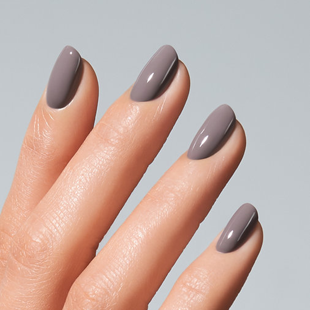 Resultado do American Creator Color Gel Viper aplicado em unhas de acabamento brilhante