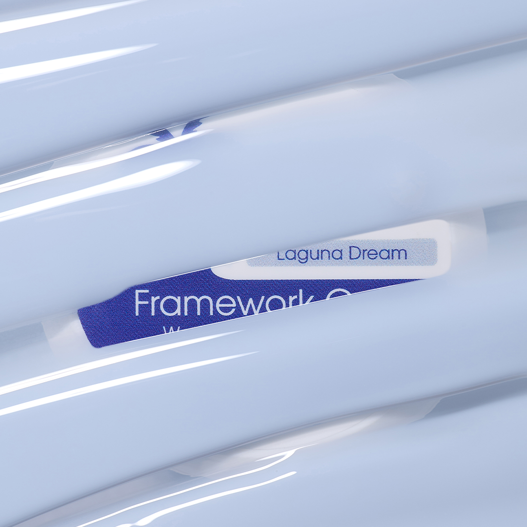 Textura azul pervinca suave do American Creator Framework Gel Laguna Dream 30 ml