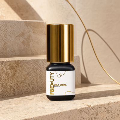 Cola Aura Opal FBeauty 5 ml em fotografia de estúdio