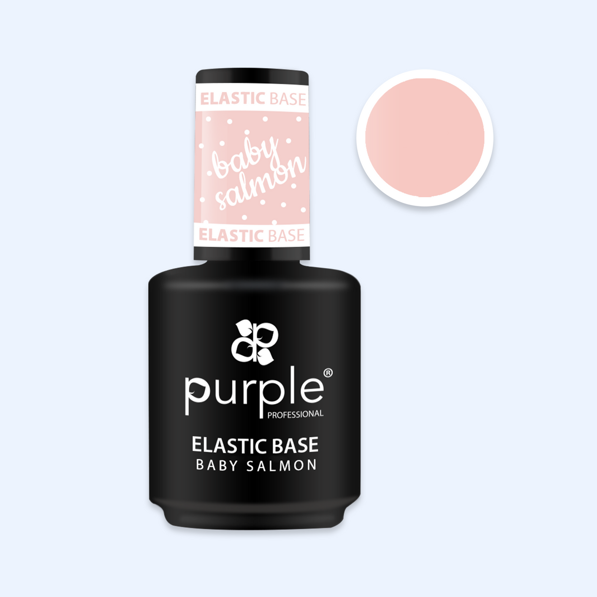 Elastic Base Purple - Baby Salmon