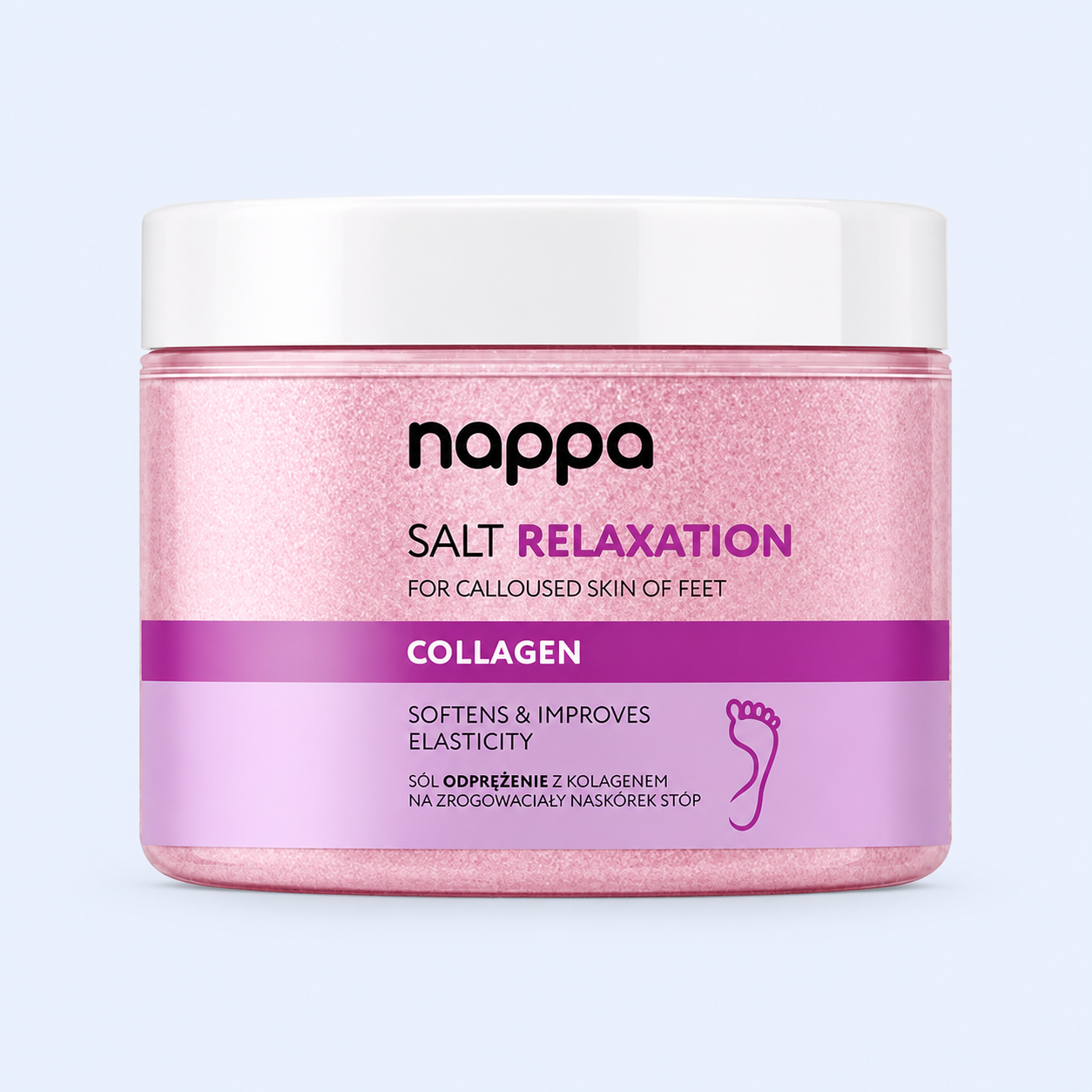 Banho de Sal para Pes Relaxation Lavanda Nappa 400g