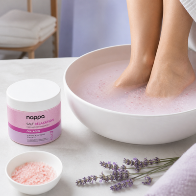 Banho de pes com sal Relaxation Lavanda Nappa