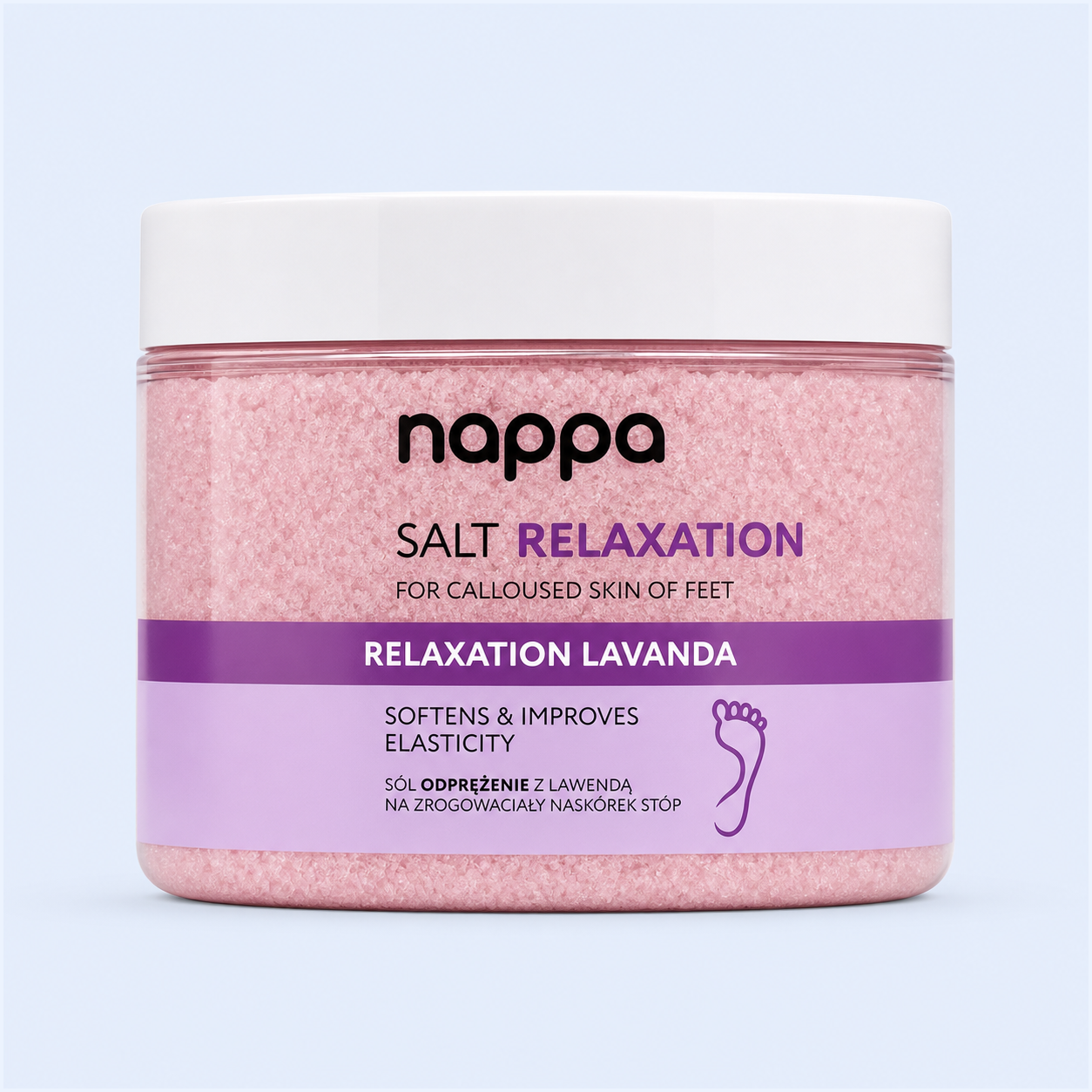 Banho de Sal para Pes Relaxation Lavanda Nappa 400g