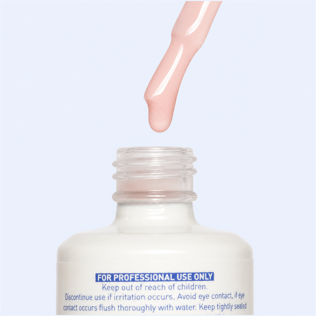 Aplicador com Base Gel Lightful American Creator e frasco aberto
