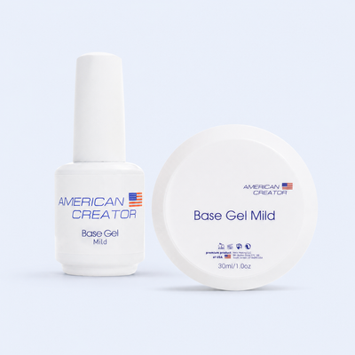 Base Gel Mild American Creator 15ml e 30ml em conjunto