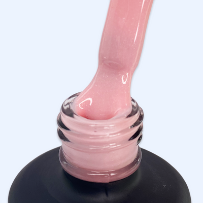 Elastic Base Purple - Shimmer Pink