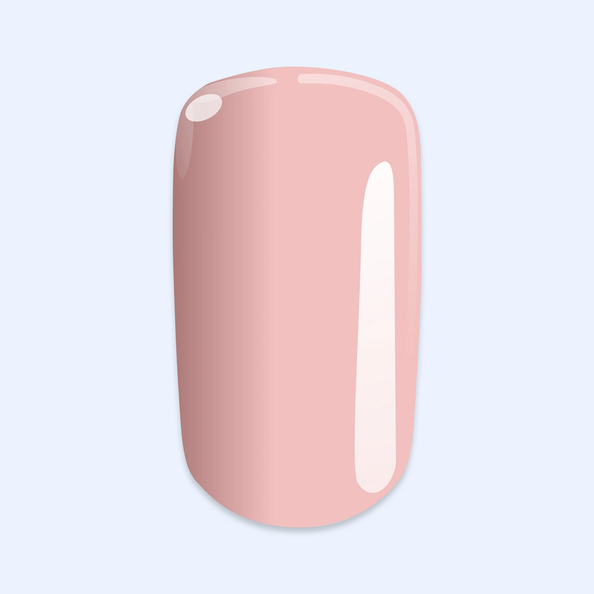 Brush One Bottle Gel Silcare - Ash Blush