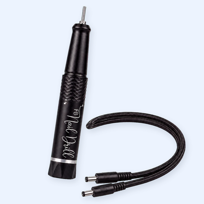 Caneta FB Nail Drill Pro com cabo de ligação DC macho-macho