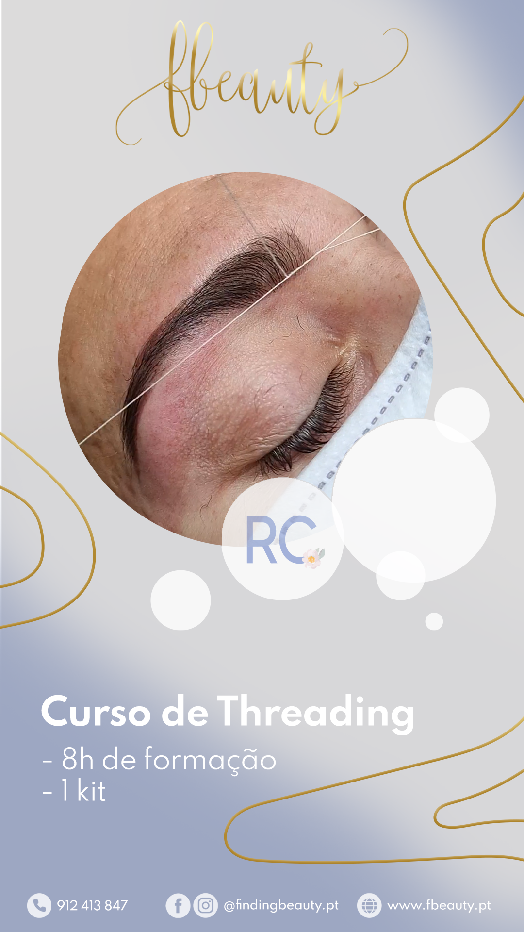Curso de Threading (Epilação com linha) (Inscrição)