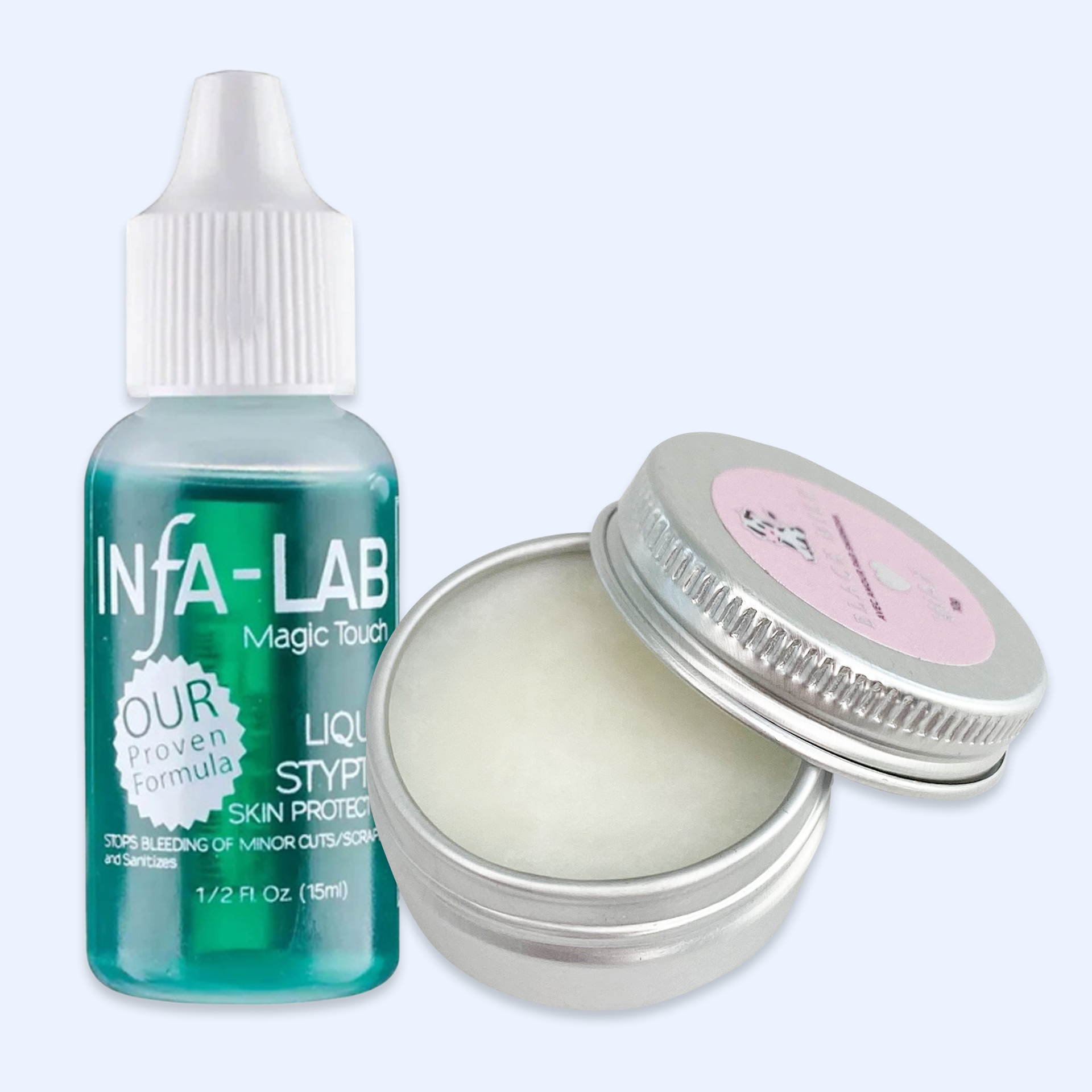 Kit Cera de Cutículas Black Milk Smirnova + Infa-LAB - Líquido Hemostático