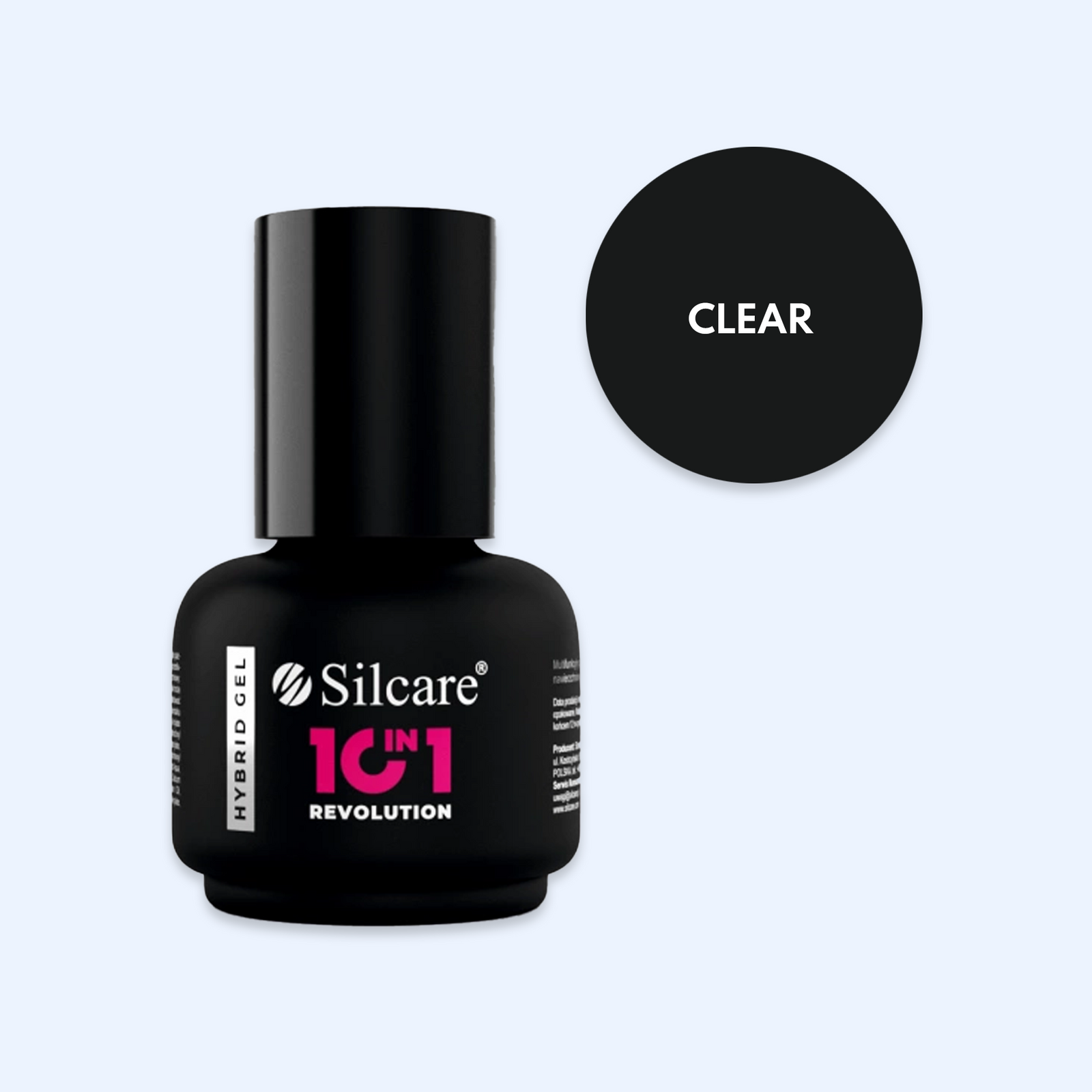 Base elástica 10in1 Revolution Silcare - Clear
