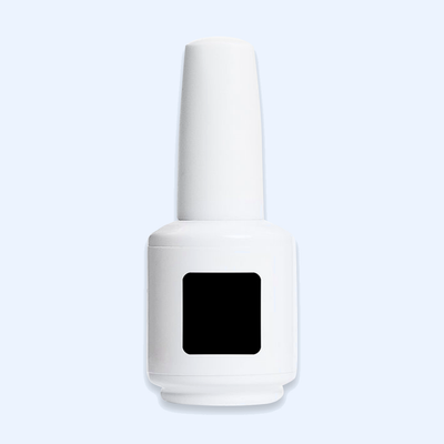 Color Gel Absolute Black American Creator 15ml com amostra preto brilhante