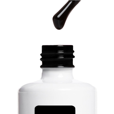 Pincel com textura do Color Gel Absolute Black American Creator preto brilhante