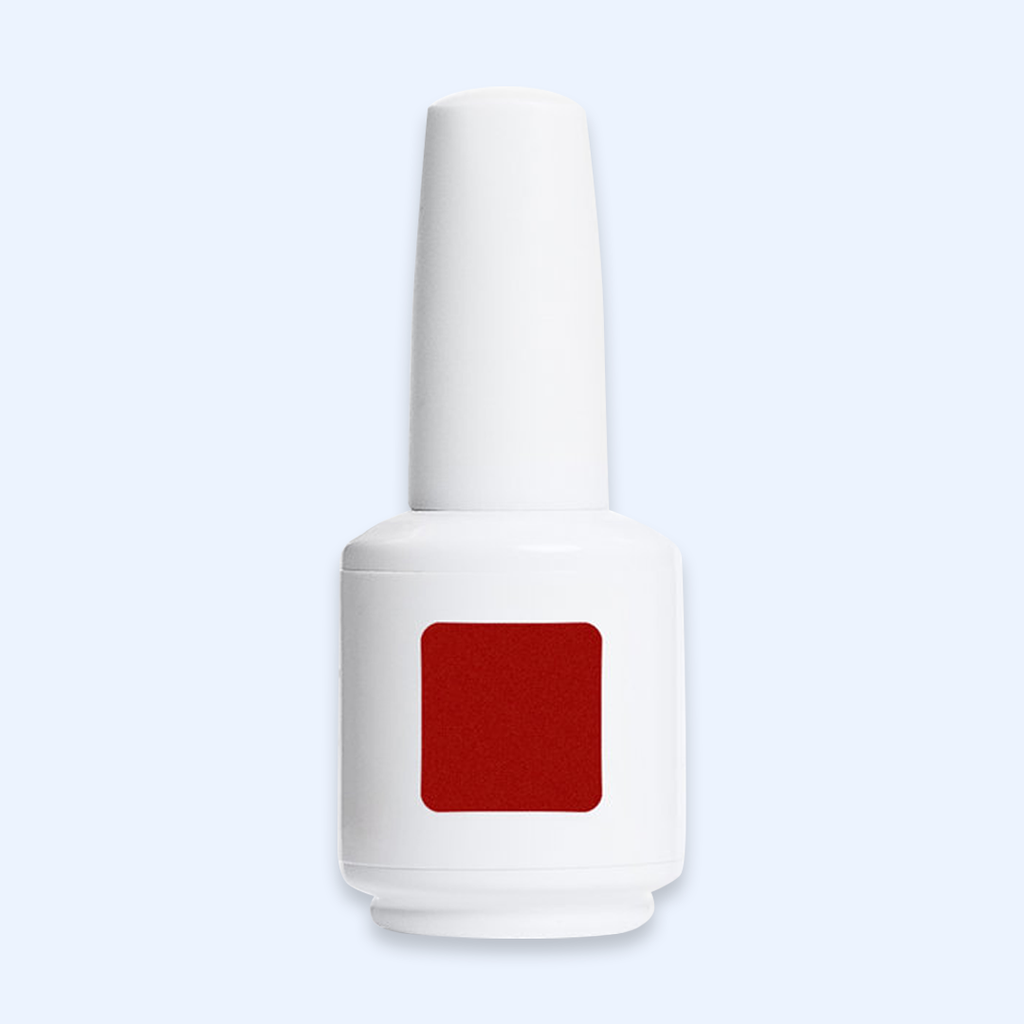 Color Gel Bravura American Creator 15ml com amostra vermelho profundo
