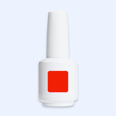 Color Gel Charlotte American Creator 15ml com amostra vermelho alaranjado