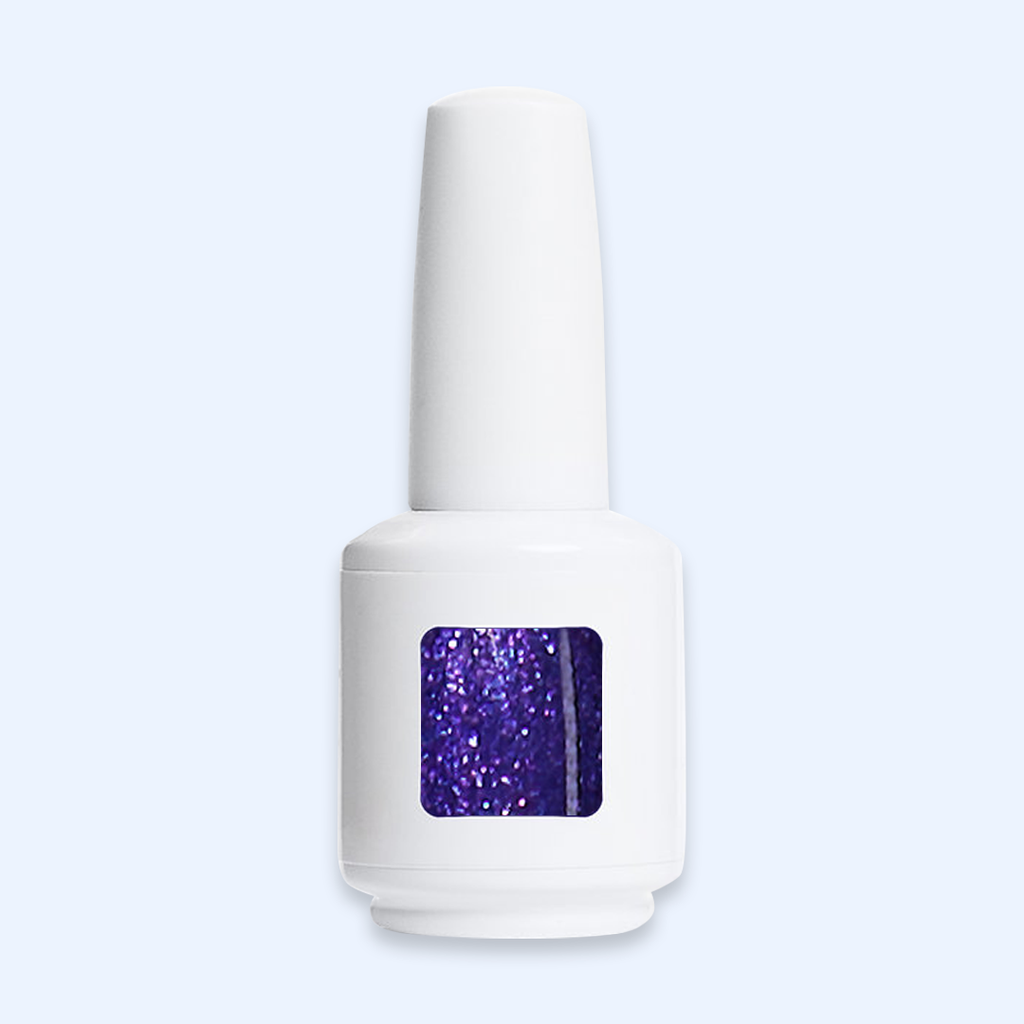 Color Gel Collapsar American Creator 15ml com amostra roxo glitter