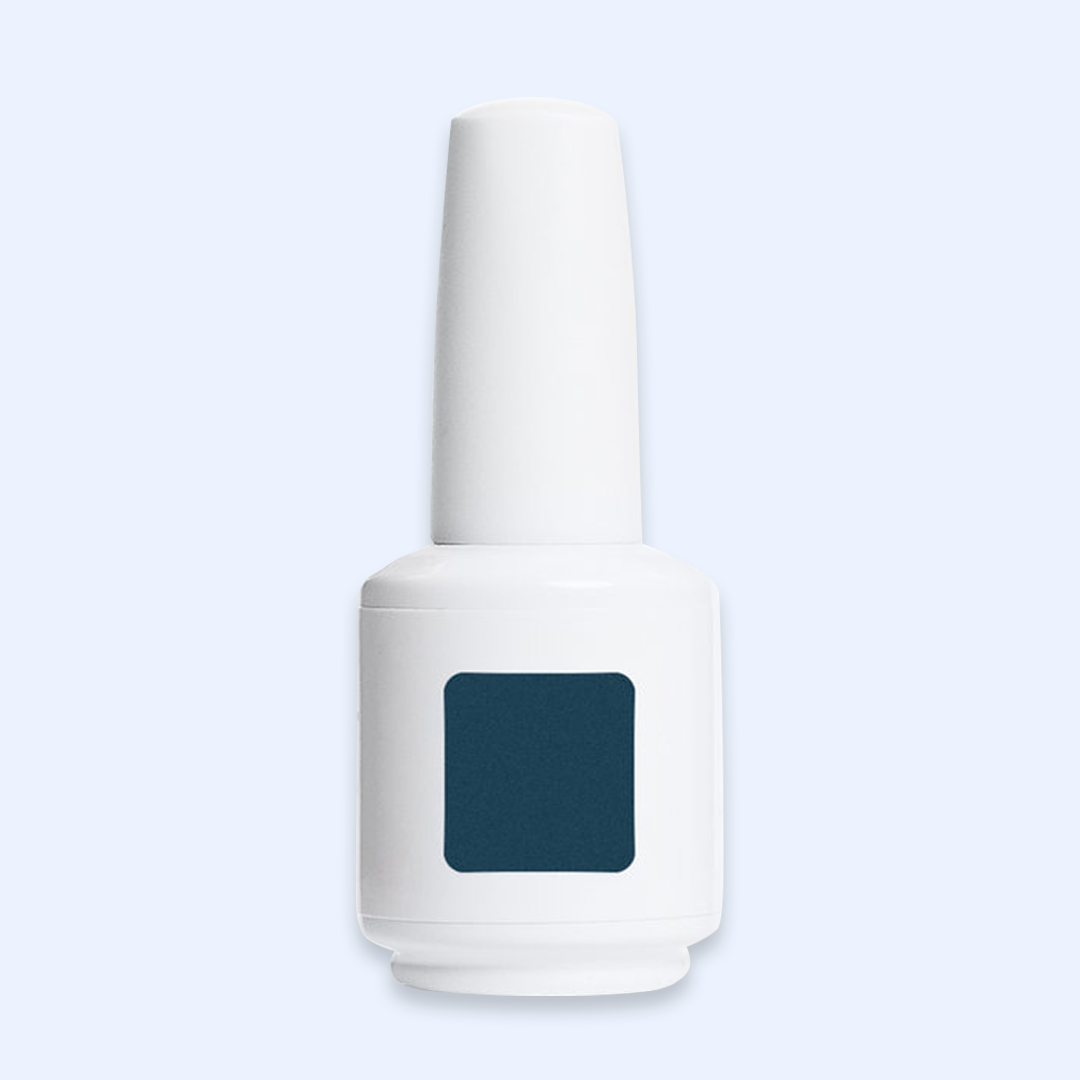 Color Gel Dolphin American Creator 15ml com amostra azul petróleo