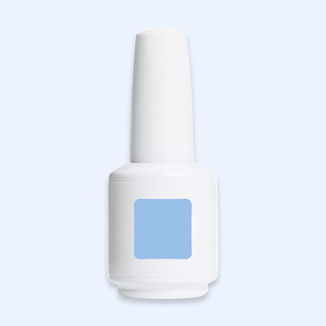 Color Gel Mist American Creator 15ml com amostra azul pastel nevoa