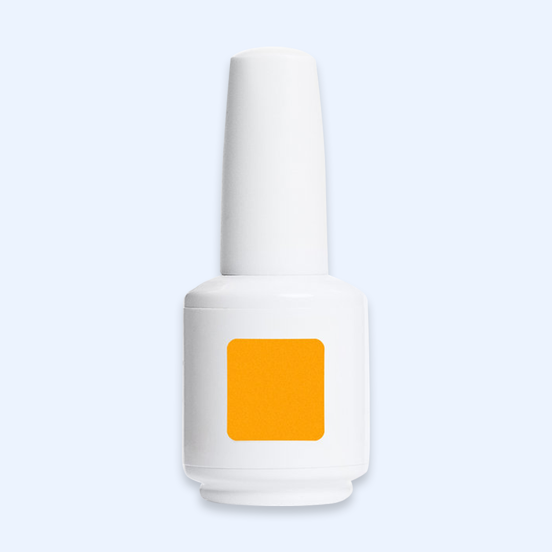 Color Gel Prairie American Creator 15ml com amostra laranja vivo