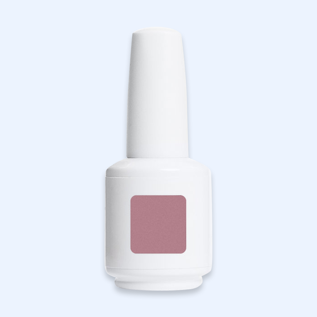 Color Gel Silk American Creator 15ml em frasco com amostra rosa malva suave