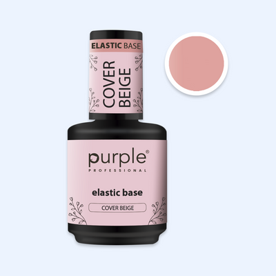 Elastic Base Purple - Cover Beige