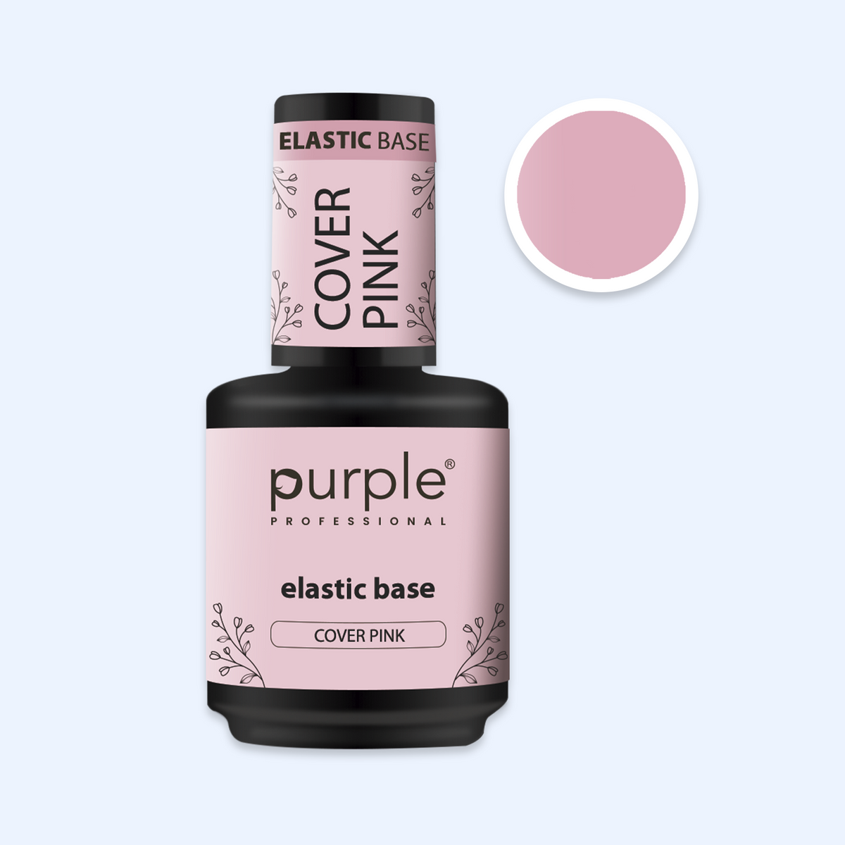 Elastic Base Purple - Cover Pink