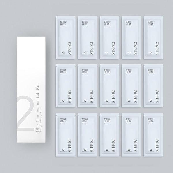 Dlux Illumination Lift individuais — loção Step 2 Setting Lotion