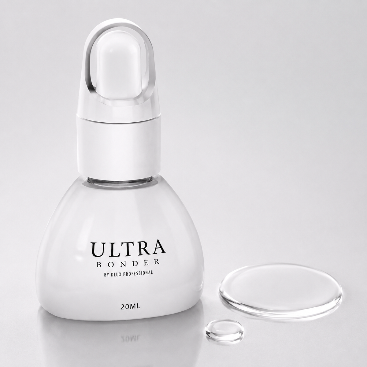 Dlux Ultra Bonder com detalhe da textura líquida transparente