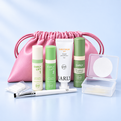Early Pro Kit Korean Lash Lift completo numa hero melhorada