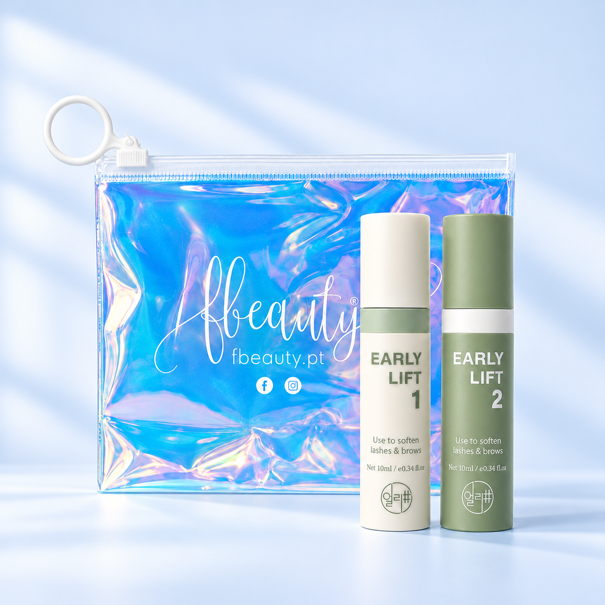 Early Lift Refill Duo com Step 1 e Step 2 de 10 ml numa hero melhorada
