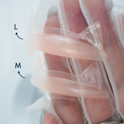 Tamanhos M e L dos moldes Early Slime Rods