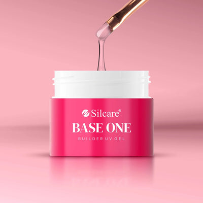 Gel Base One Dark French Pink - Silcare