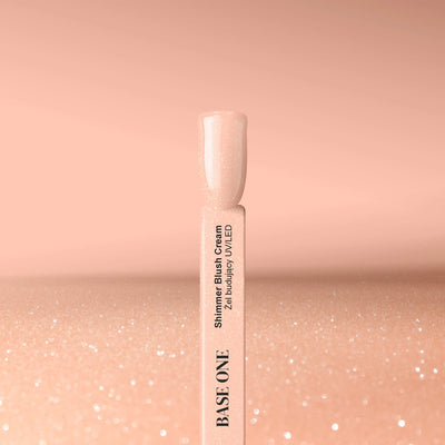 Gel Base One Shimmer Blush Cream - Silcare